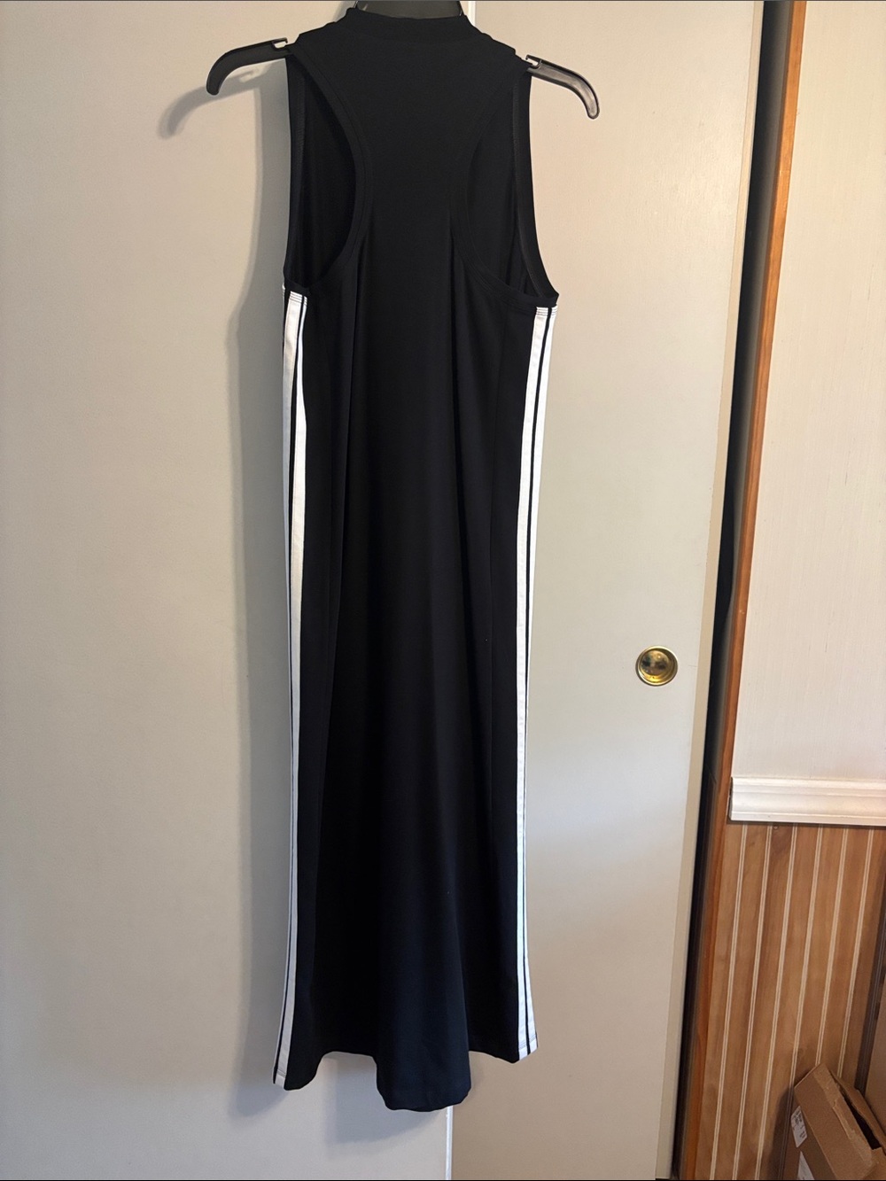 Adidas 3 stripe long racer back sporty dress NWT size medium - Picture 4 of 13